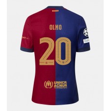 Barcelona Dani Olmo #20 Hemmatröja 2024-25 Korta ärmar